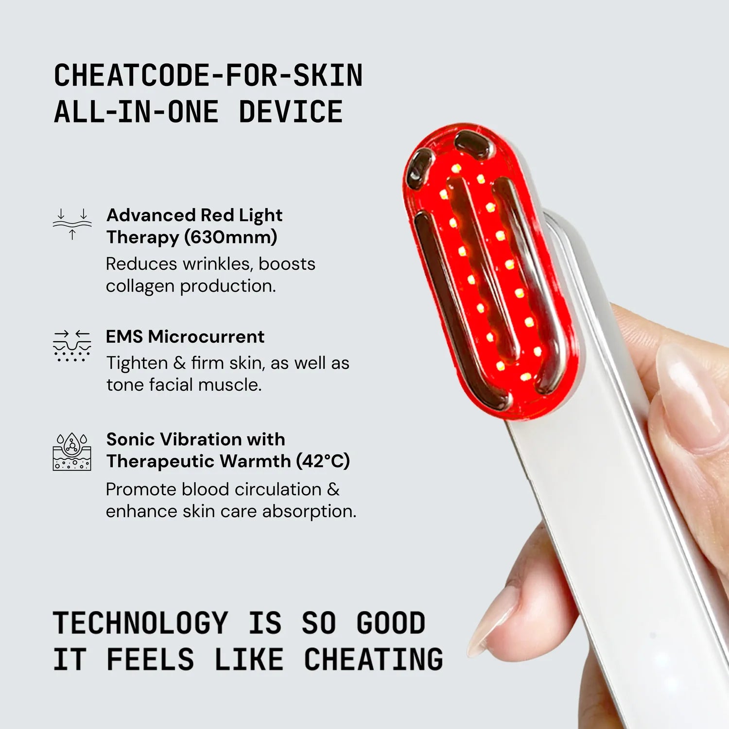 Elevora™ Red Light Skin Glow-Up Wand