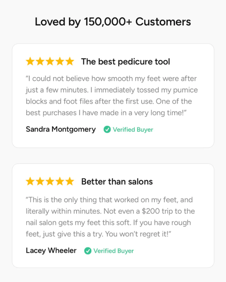 CallusRx Electric Roller